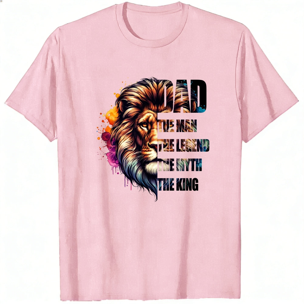Lion Dad The Man The Legend The Myth The King Classic T-Shirt