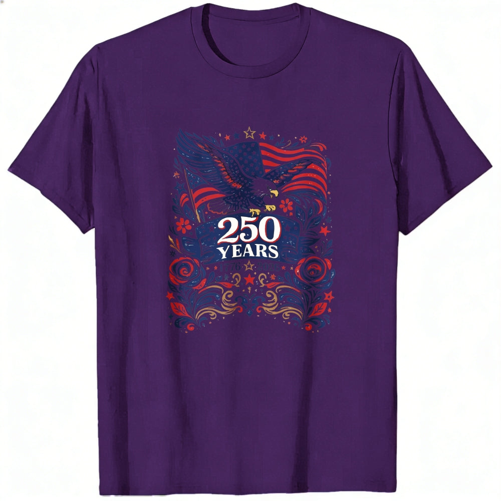 Patriotic American Eagle Design Classic T-Shirt 250 Years 1776 To 2026 Celebration