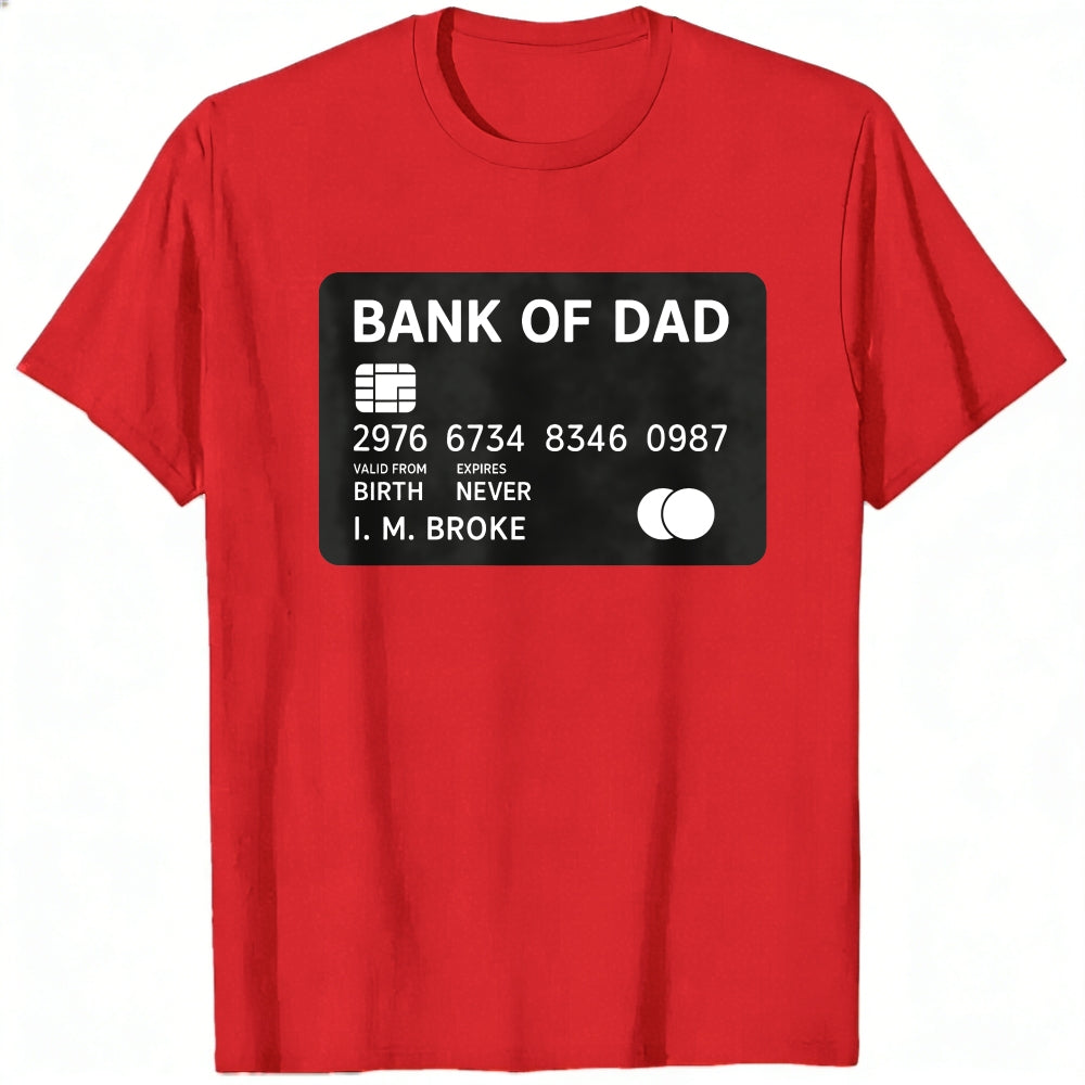 Funny Dad Credit Card Design Classic T-Shirt