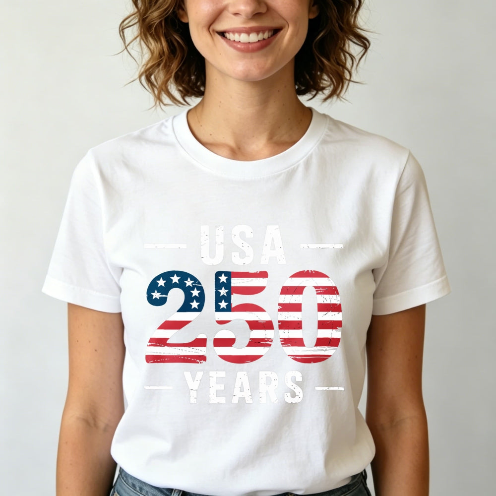 Patriotic Usa 250 Years Classic T-Shirt