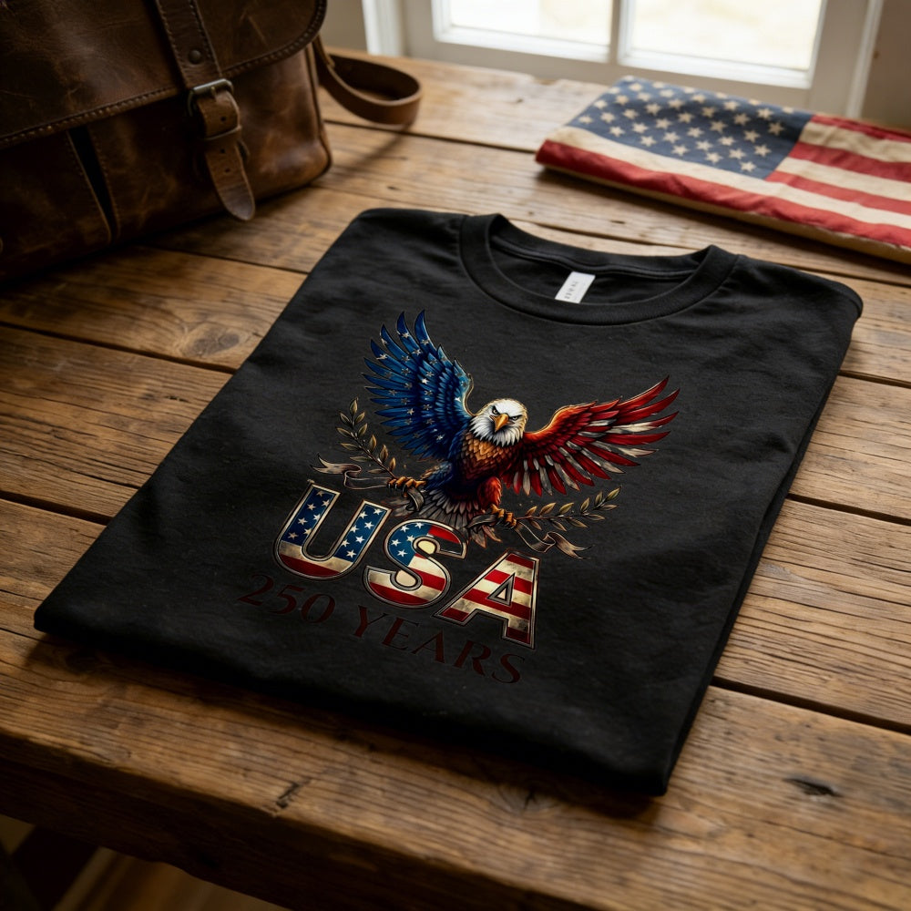 Patriotic Eagle Design Classic T-Shirt Usa 250 Years