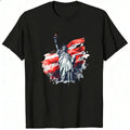 Patriotic American Flag Statue Of Liberty Classic T-Shirt