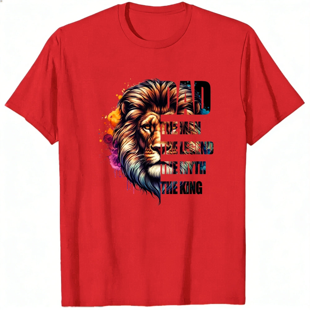 Lion Dad The Man The Legend The Myth The King Classic T-Shirt