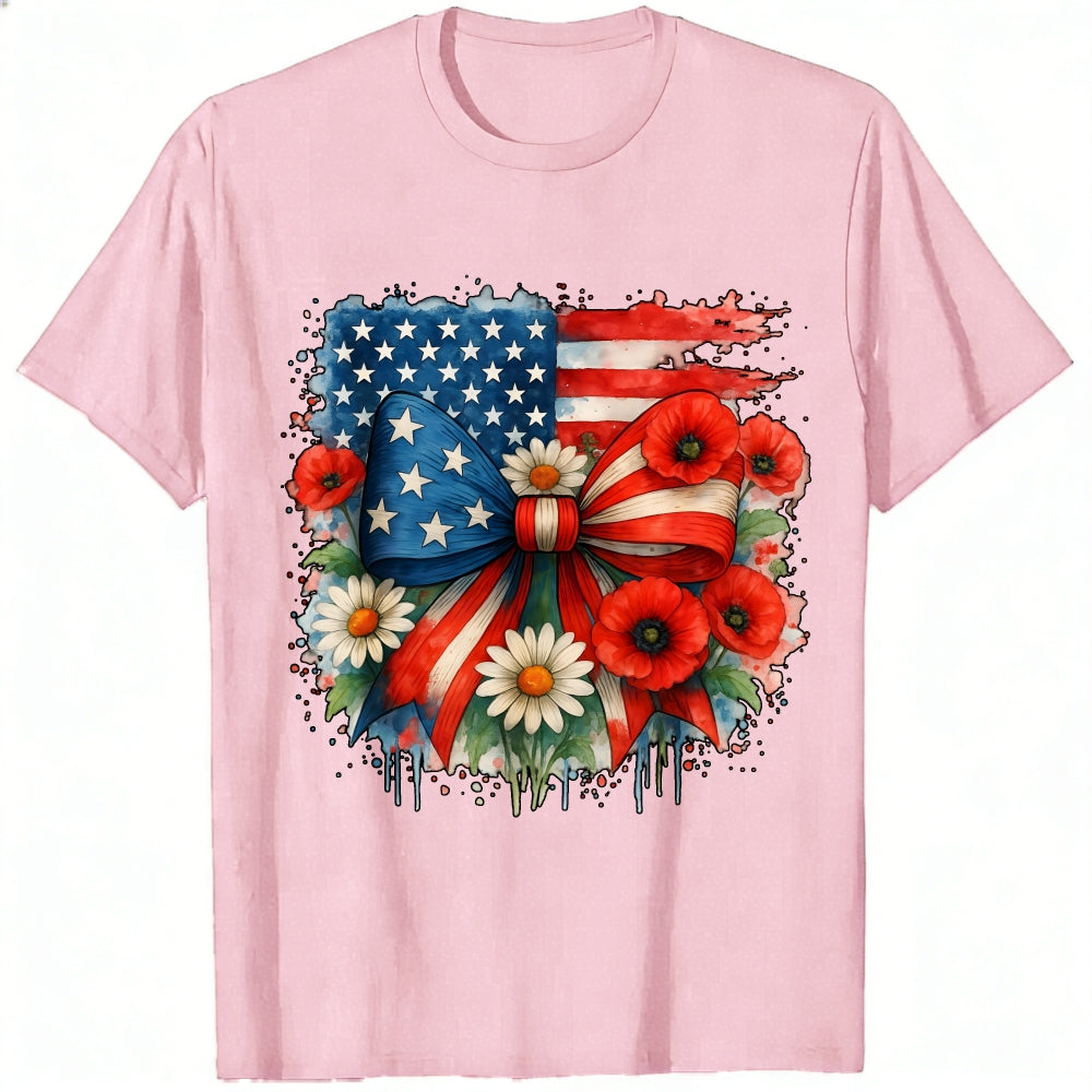Patriotic American Independence Day Classic T-Shirt Liberty Justice Freedom 250 Years 1776 2026
