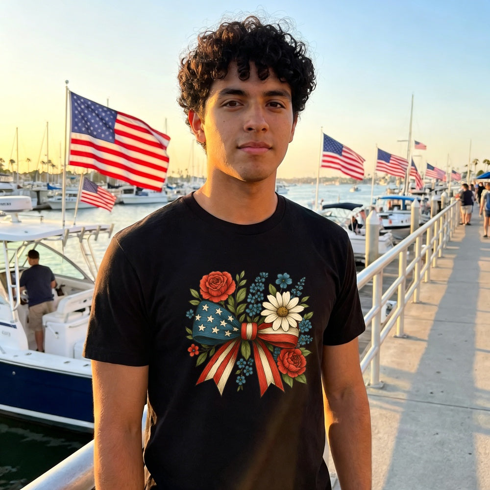 Patriotic American Flag Wings 250 Years Of Freedom 1776 2026 Classic T-Shirt