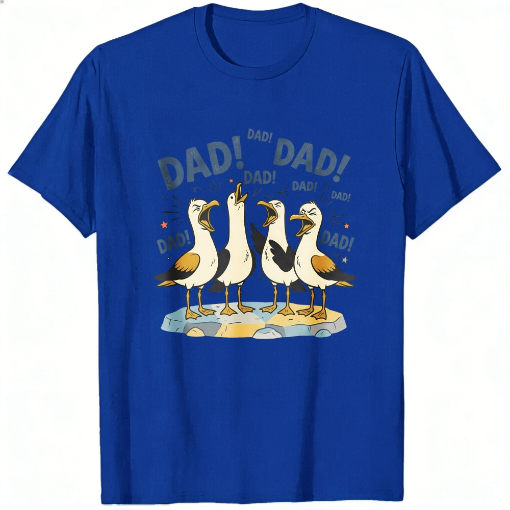 Cartoon Ducks Dad Classic T-Shirt