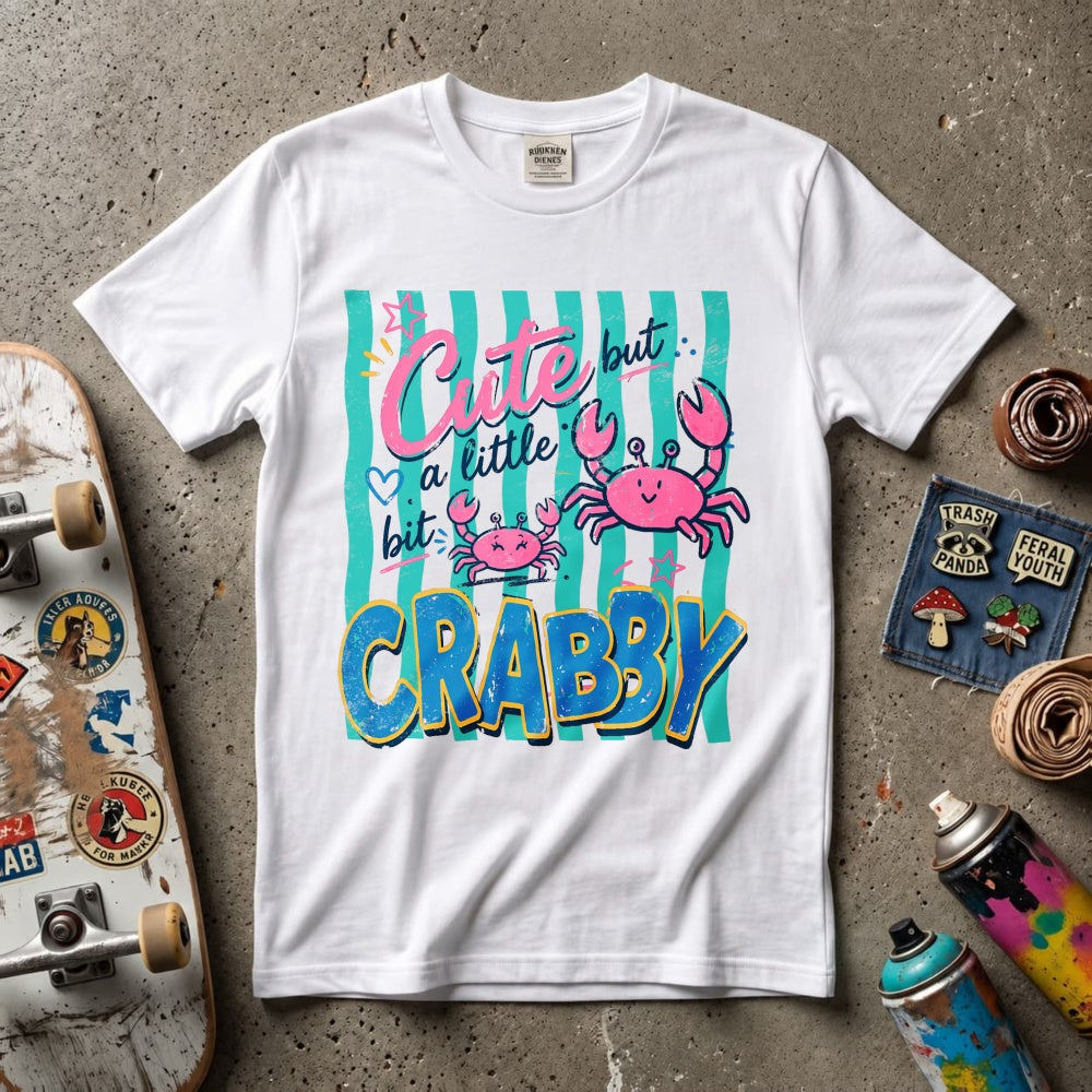 Cute But A Little Bit Crabby Crab Ocean Summer Classic T-Shirt