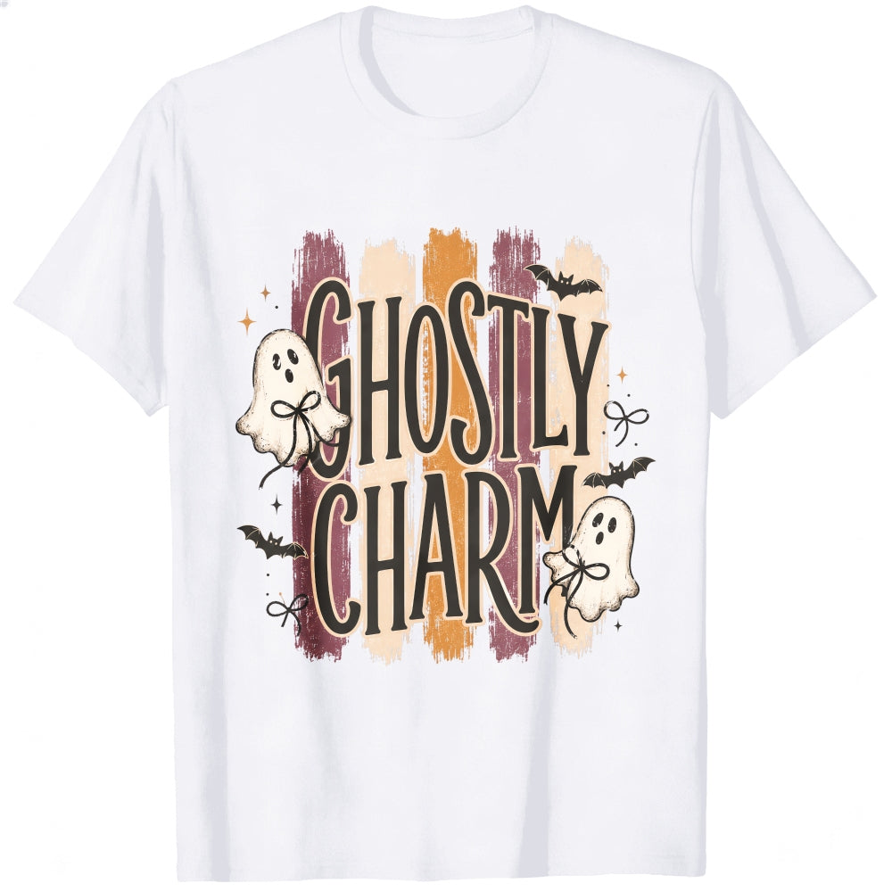 Halloween Ghostly Charm Classic T-Shirt