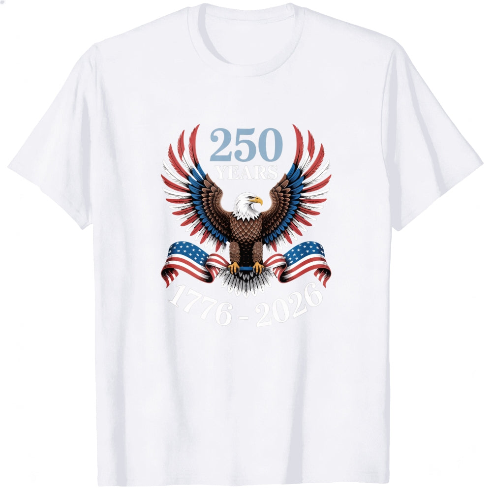 American Eagle Patriotic Design Classic T-Shirt 250 Years 1776 2026