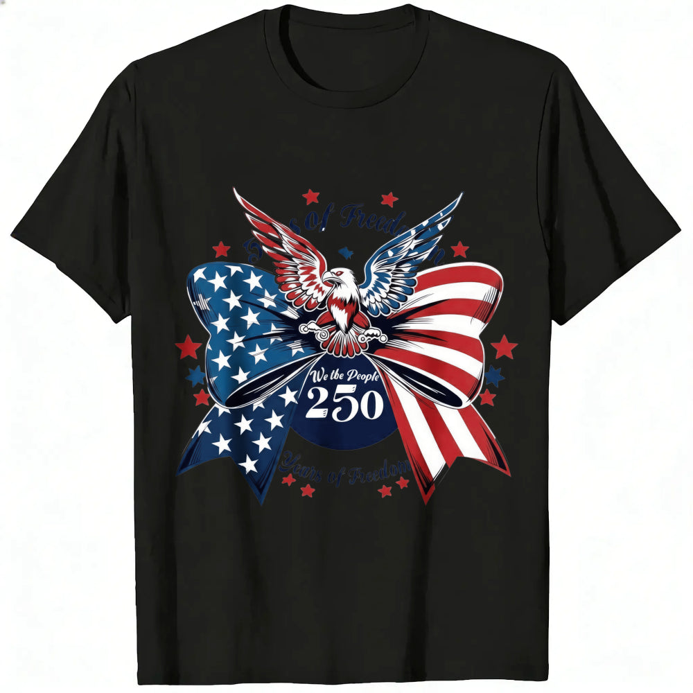 Patriotic American Flag Design Classic T-Shirt USA 250 Years Celebration
