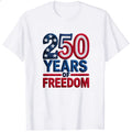 Patriotic American Flag Design Classic T-Shirt 250 Years Of Freedom