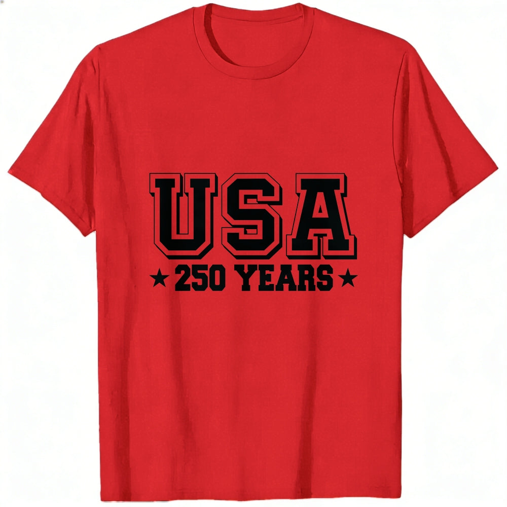 American Patriotic Style Classic T-Shirt Usa 250 Years