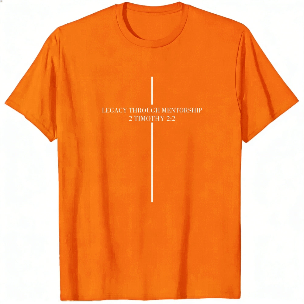 Black Classic T-Shirt Legacy Through Mentorship 2 Timothy 22