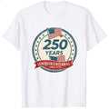 Patriotic American Flag Design Classic T-Shirt 250 Years Semiquincentennial Since 1776