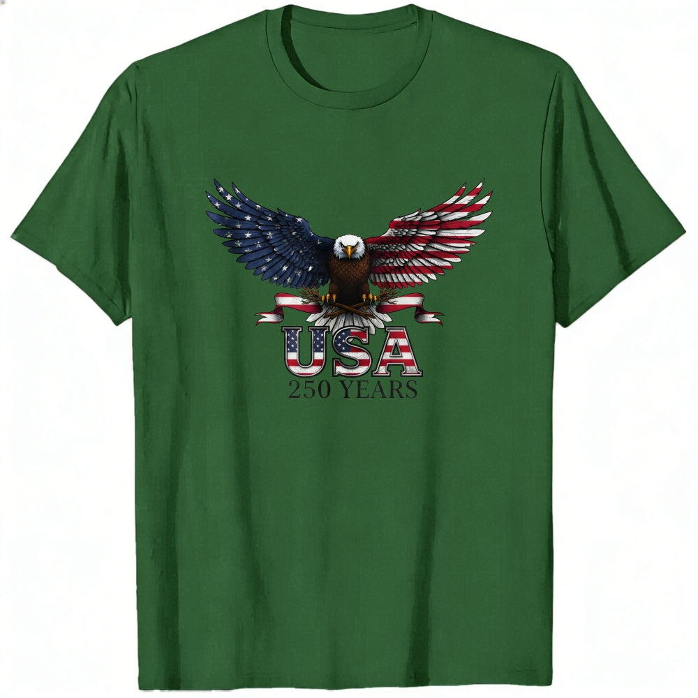 Patriotic Eagle Usa Flag Classic T-Shirt