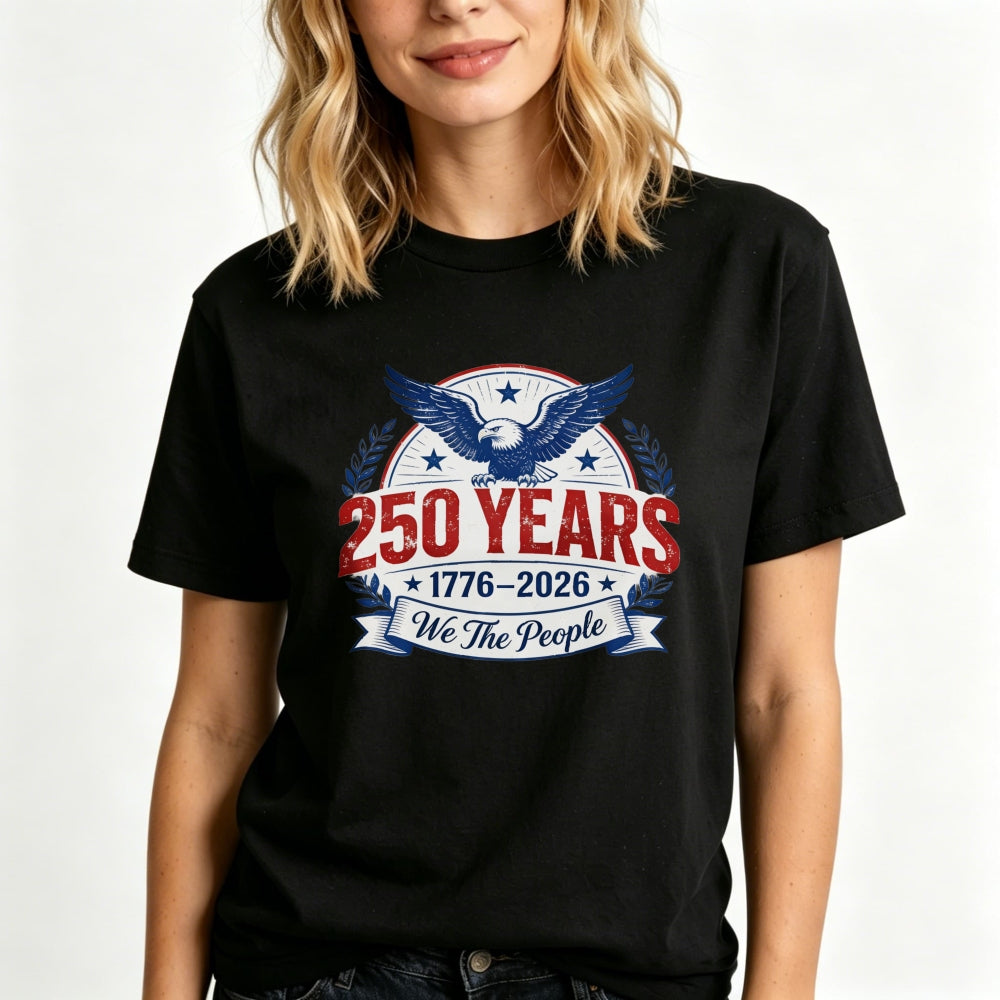Patriotic American Eagle Design Classic T-Shirt 250 Years 1776 2026 We The People