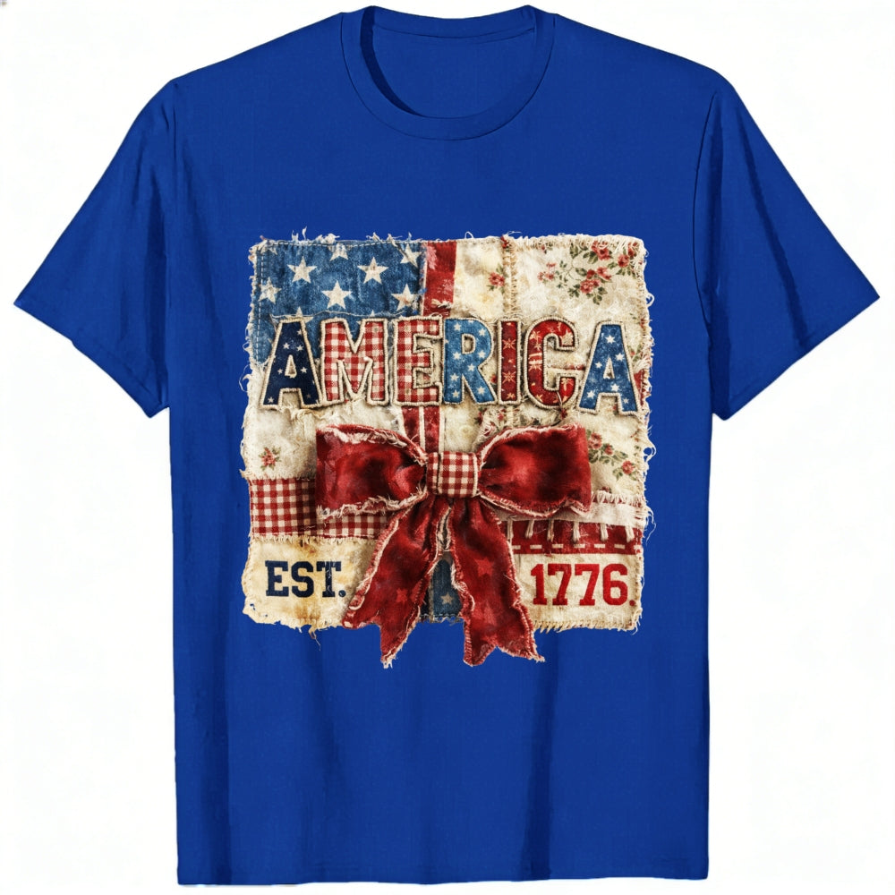 Patriotic American Flag Design Classic T-Shirt 250 Years Of Freedom 1776 2026