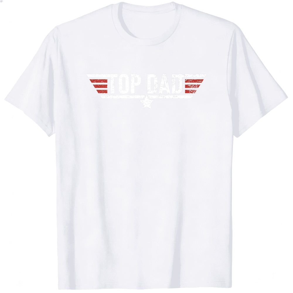 Retro Style Classic T-Shirt Top Dad Wing Design