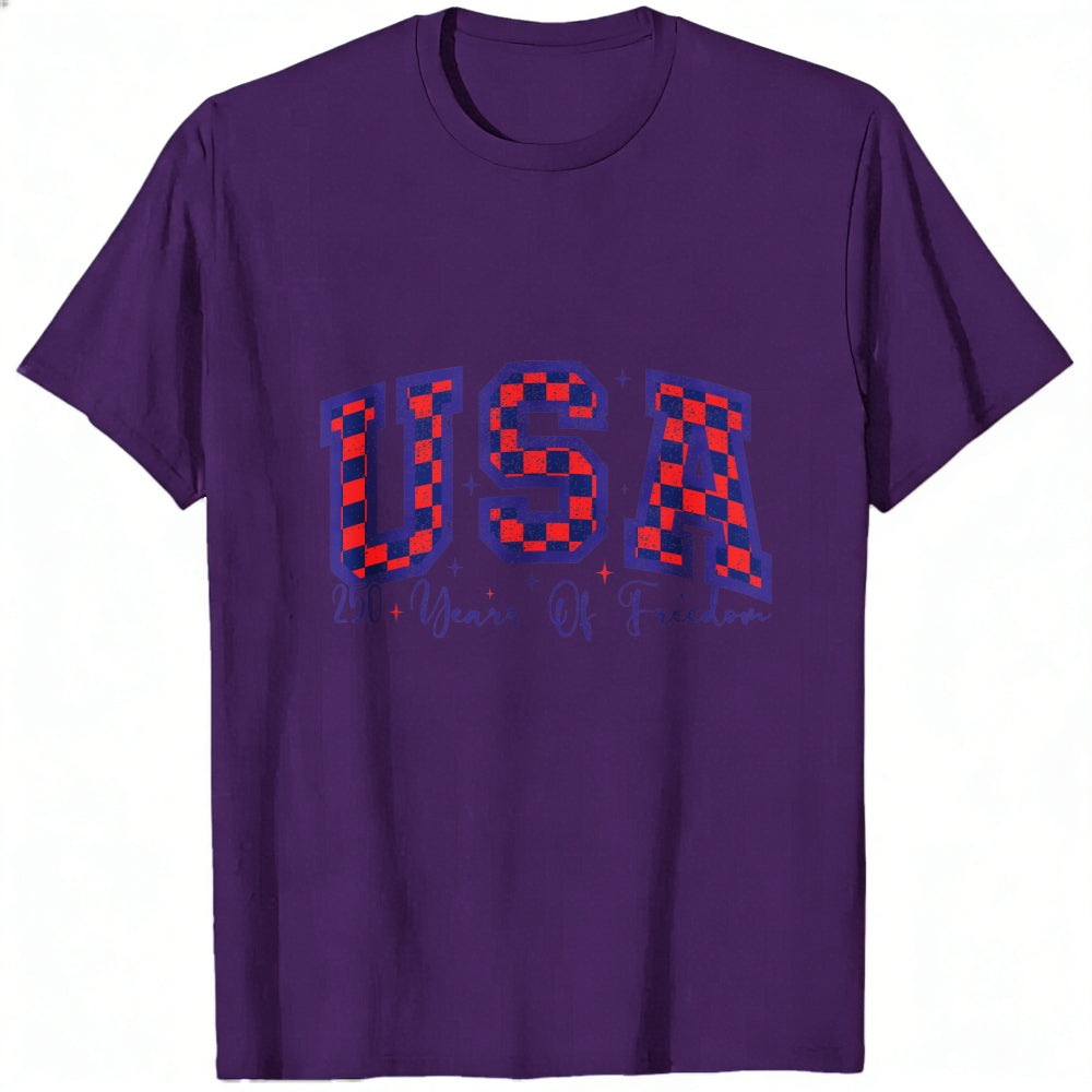 Patriotic Usa 250 Years Of Freedom Classic T-Shirt