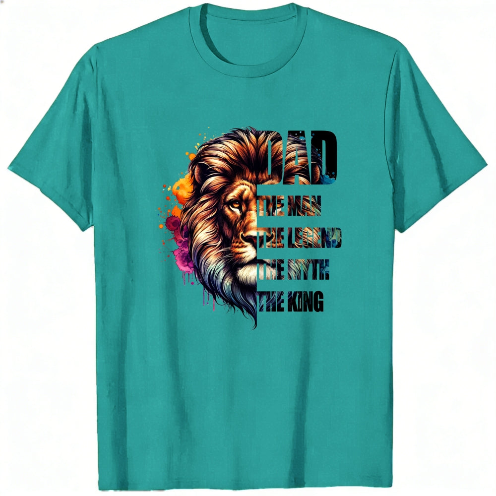 Lion Dad The Man The Legend The Myth The King Classic T-Shirt