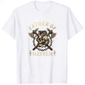Graphic Design Classic T-Shirt Father Of Mayhem Skull And Axes