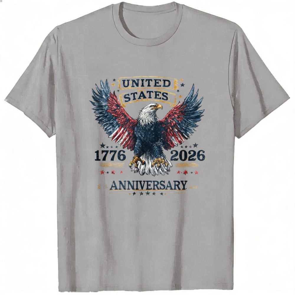 Patriotic Eagle Design Classic T-Shirt United States 1776 2026 Anniversary