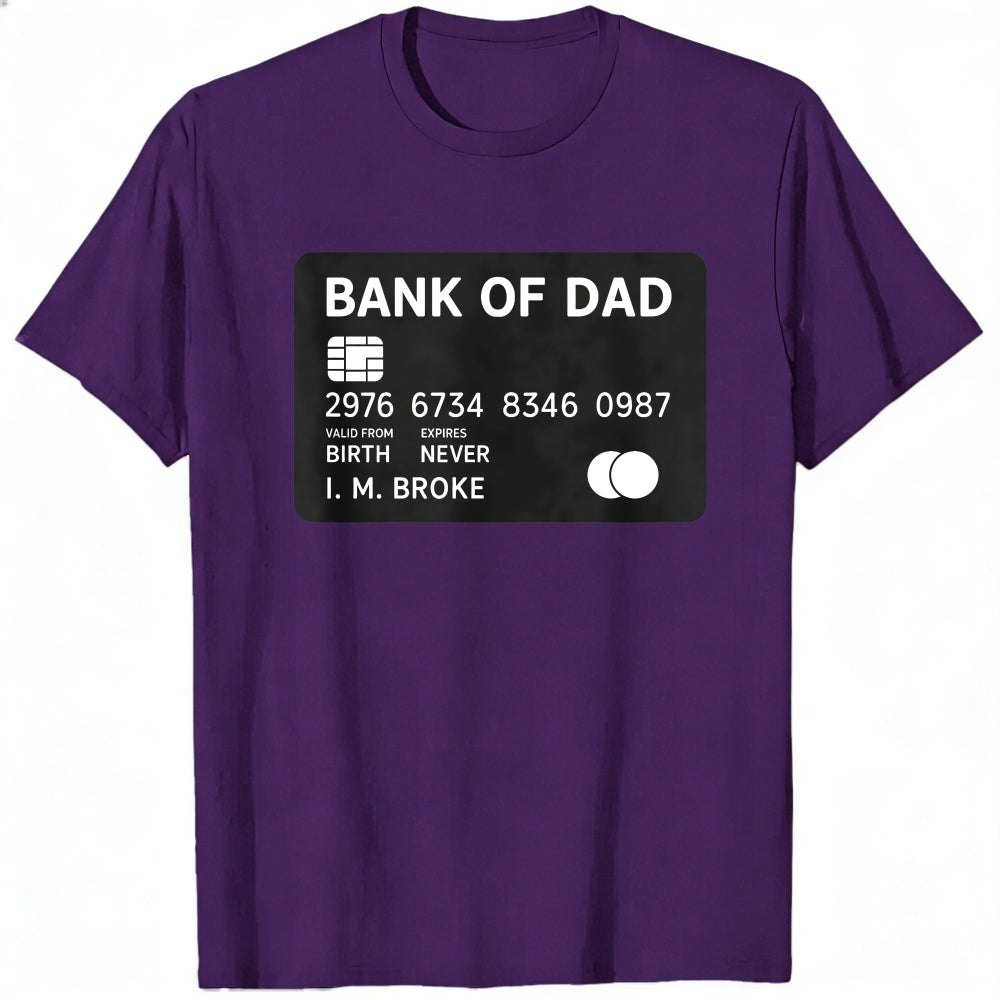 Funny Dad Credit Card Design Classic T-Shirt