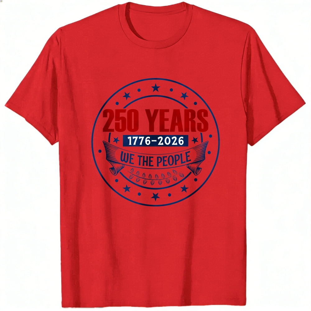 Patriotic American Independence Day 250 Years Classic T-Shirt