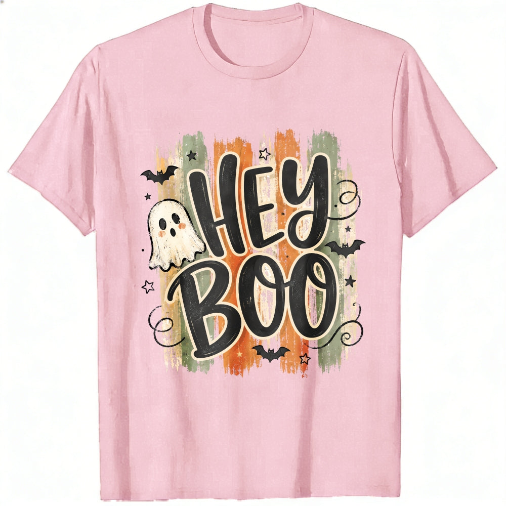 Halloween Funny Hey Boo Ghost Classic T-Shirt