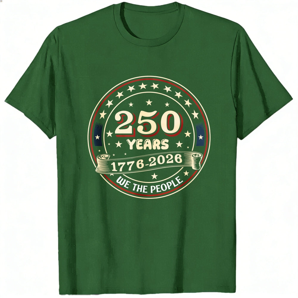 Patriotic Design Classic T-Shirt 250 Years 1776 2026 Independence Day Celebration