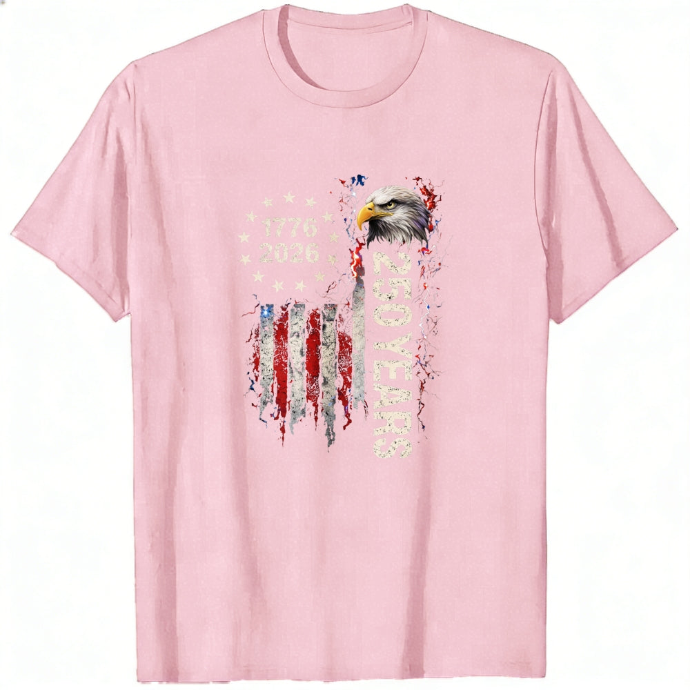 Patriotic American Flag Eagle 1776 2026 250 Years Classic T-Shirt