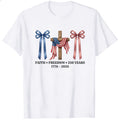Patriotic Faith Freedom 250 Years Classic T-Shirt