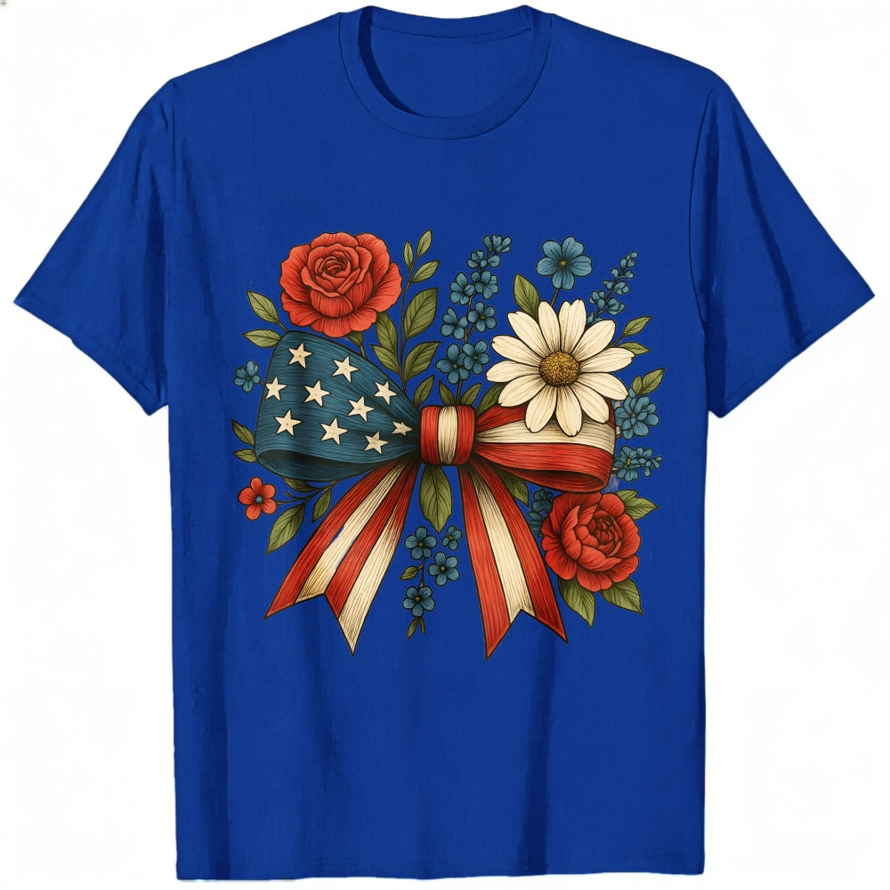 Patriotic American Flag Wings 250 Years Of Freedom 1776 2026 Classic T-Shirt