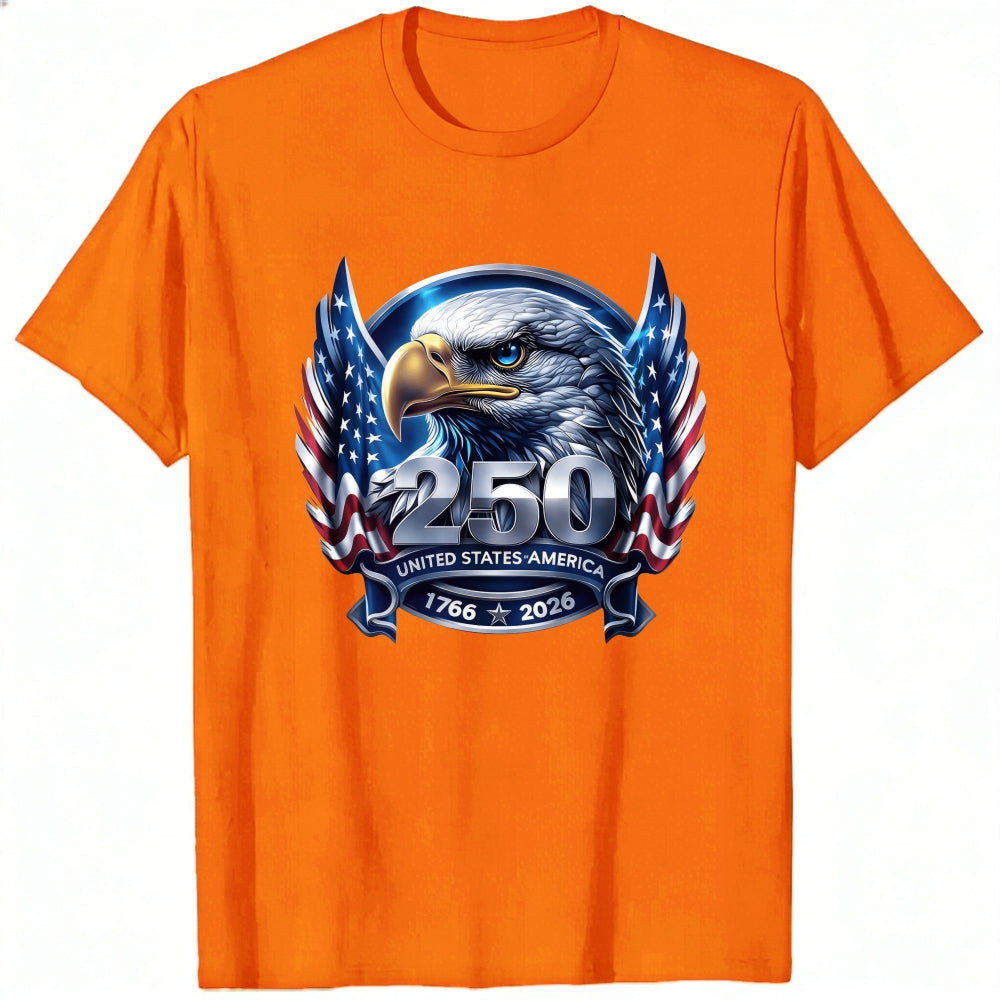 Patriotic Eagle American Flag 250th Anniversary Classic T-Shirt