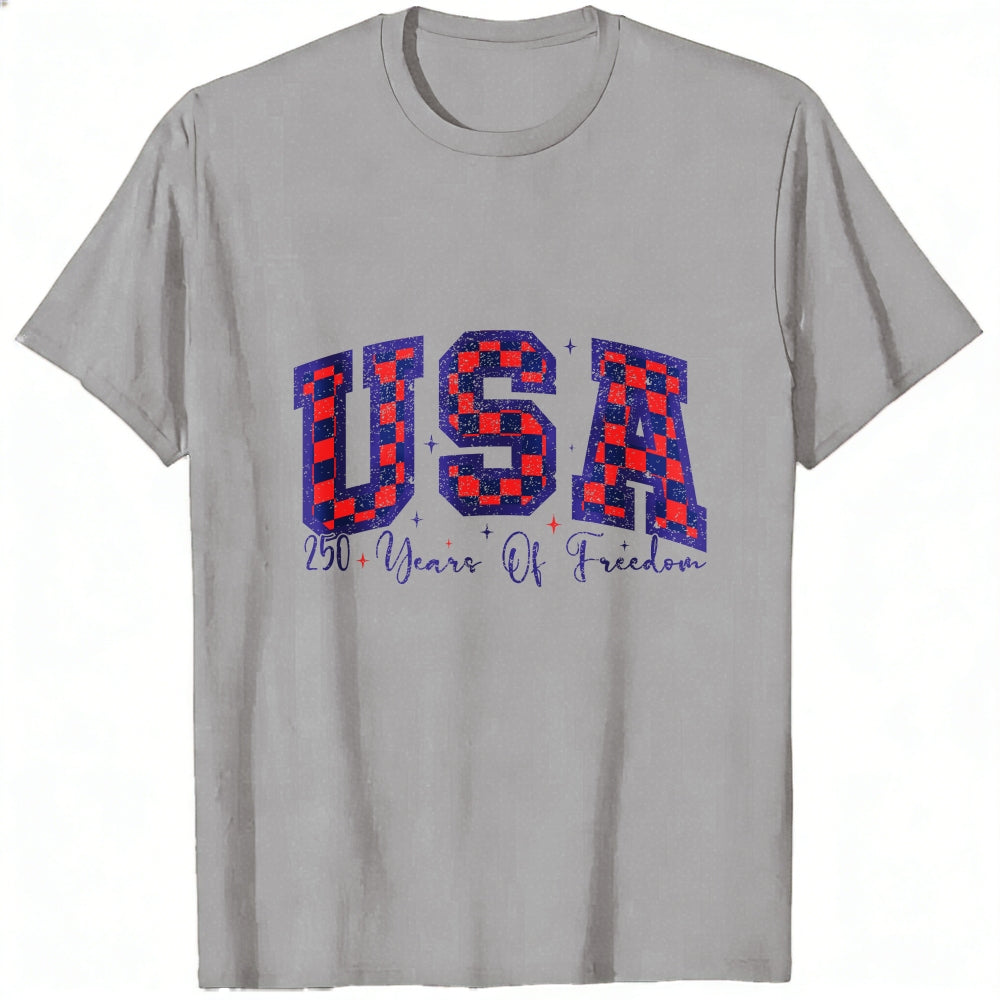 Patriotic Usa 250 Years Of Freedom Classic T-Shirt