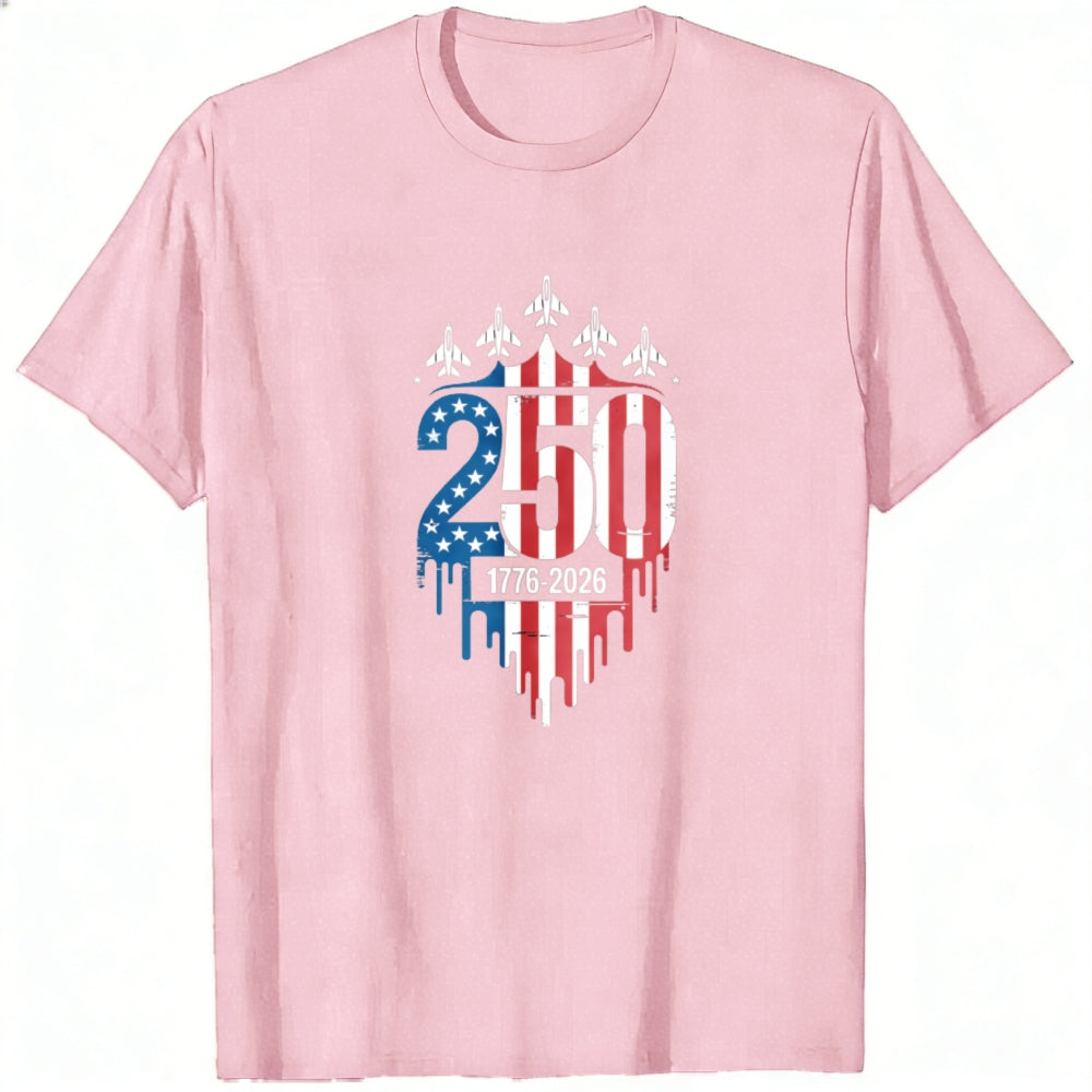 Patriotic American Flag 250th Anniversary Classic T-Shirt