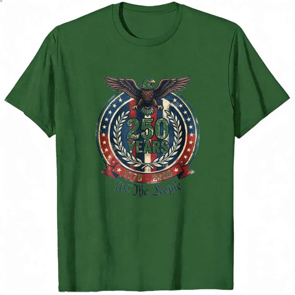 Patriotic Eagle Emblem Classic T-Shirt 250 Years America Independence Day Celebration