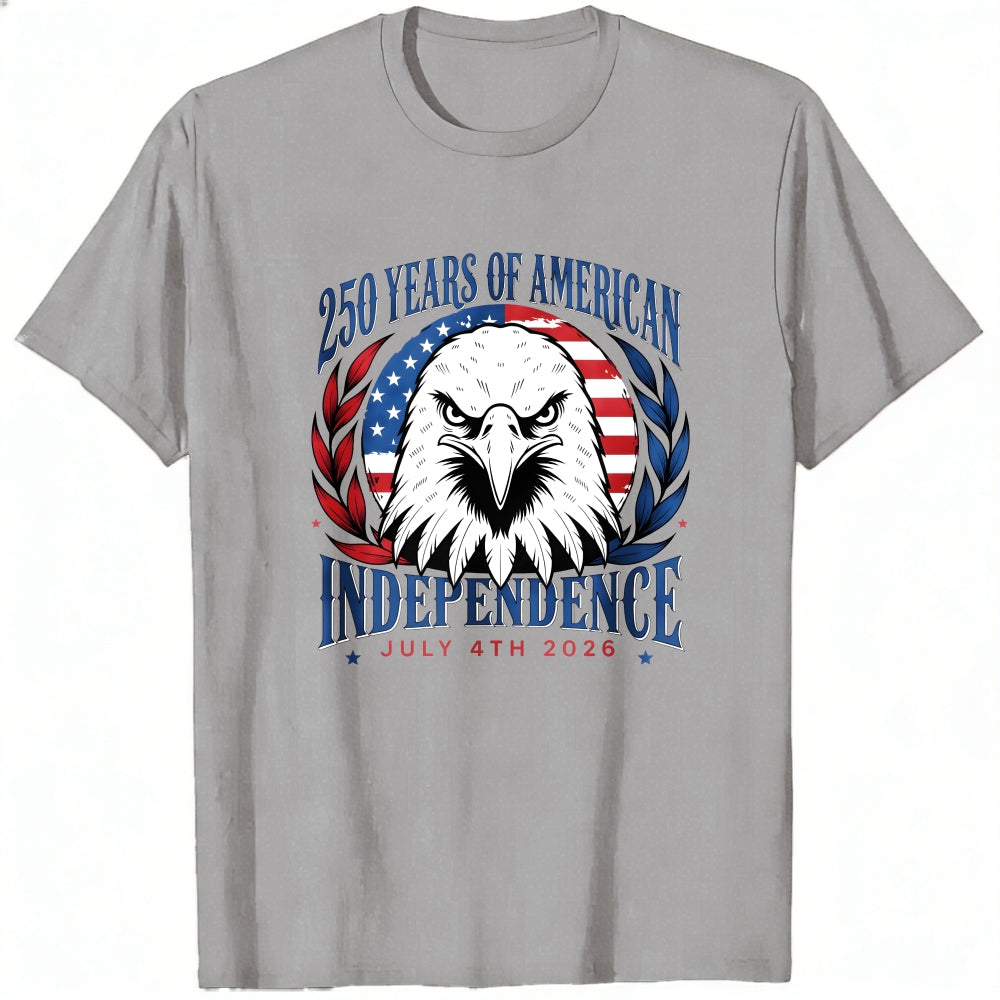 Patriotic Eagle American Flag Classic T-Shirt 250 Years Of American Independence July 4th 2026