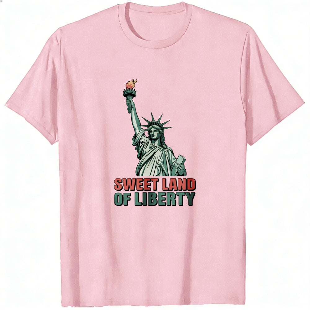 American Iconic Design Classic T-Shirt Sweet Land Of Liberty