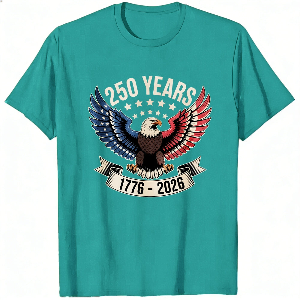 Patriotic Eagle Design Classic T-Shirt 250 Years 1776 2026