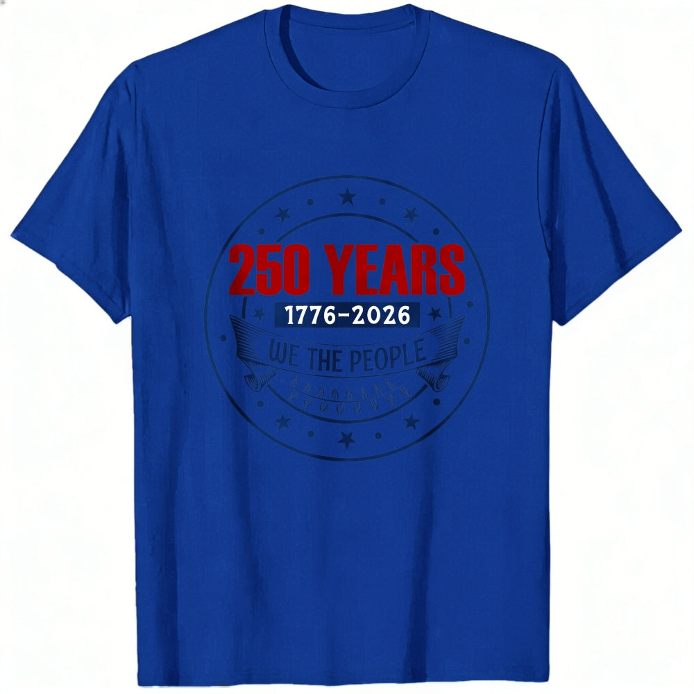 Patriotic American Independence Day 250 Years Classic T-Shirt