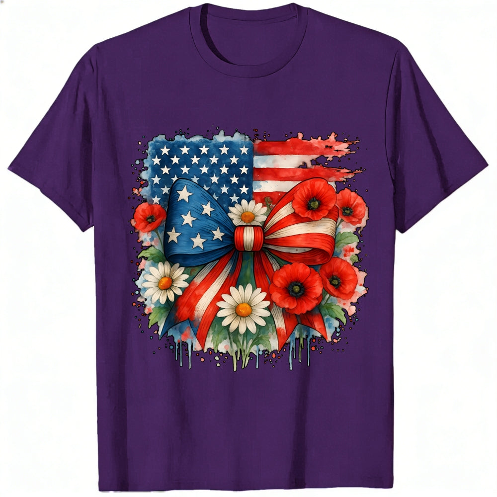 Patriotic American Independence Day Classic T-Shirt Liberty Justice Freedom 250 Years 1776 2026