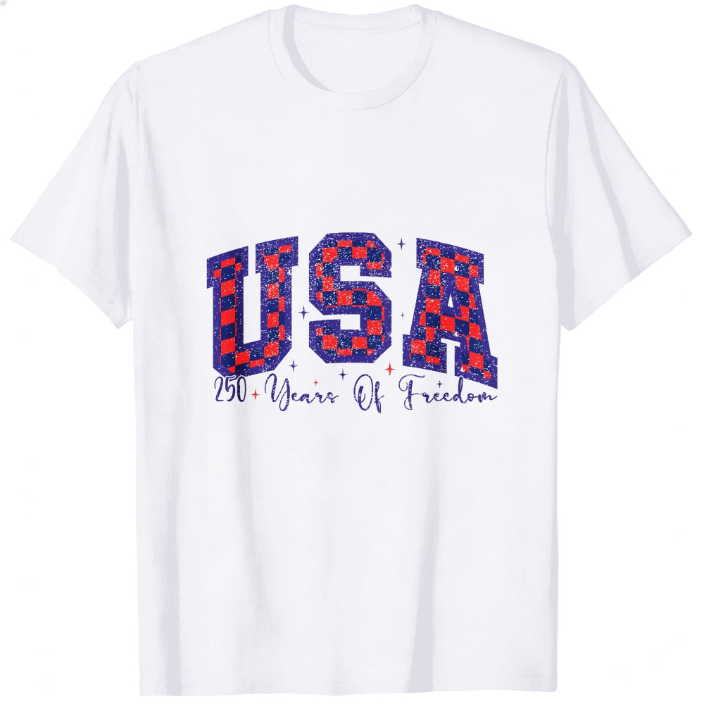 Patriotic Usa 250 Years Of Freedom Classic T-Shirt