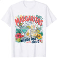 Funny Tropical Margaritas Made Me Do It Classic T-Shirt
