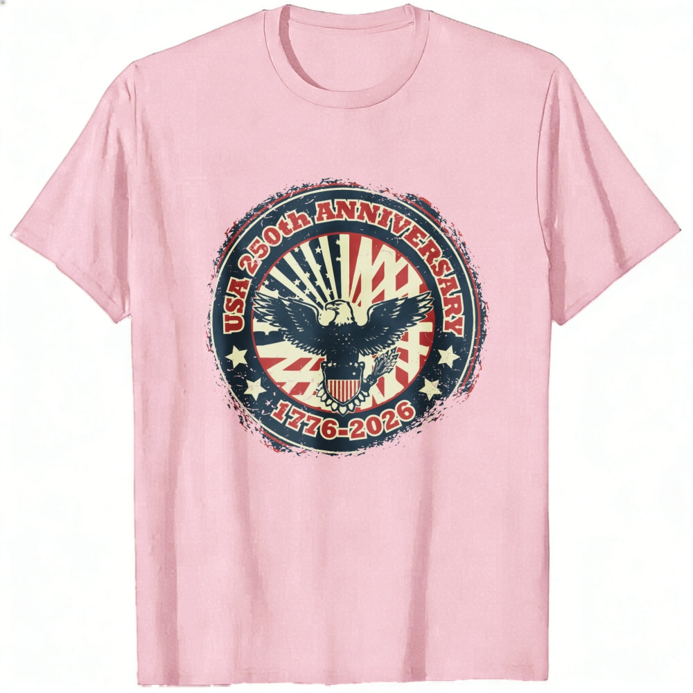 American Eagle Patriotic Design Classic T-Shirt 250th Anniversary 1776 2026