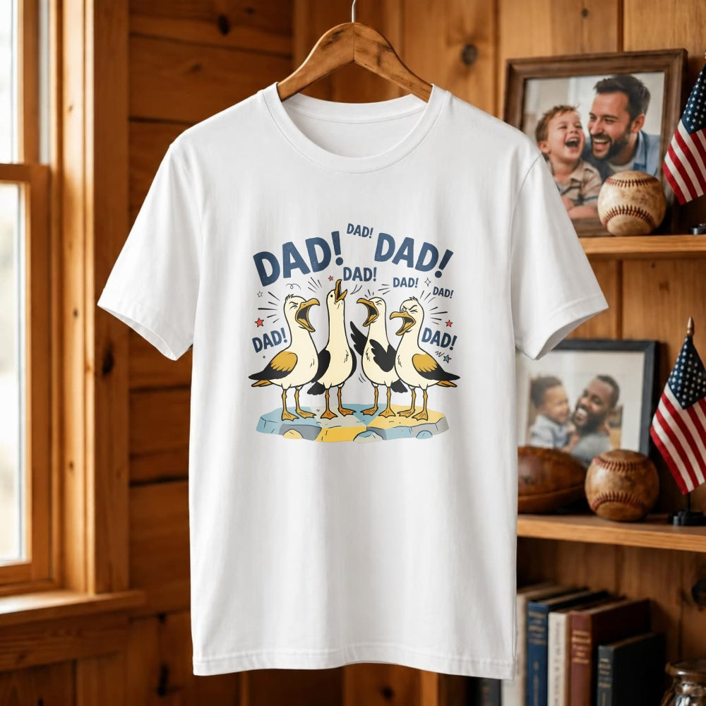 Cartoon Ducks Dad Classic T-Shirt