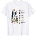 Retro Typography Classic T-Shirt He Is Dad Father's Day Design