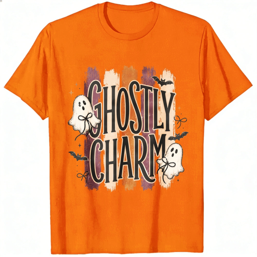 Halloween Ghostly Charm Classic T-Shirt