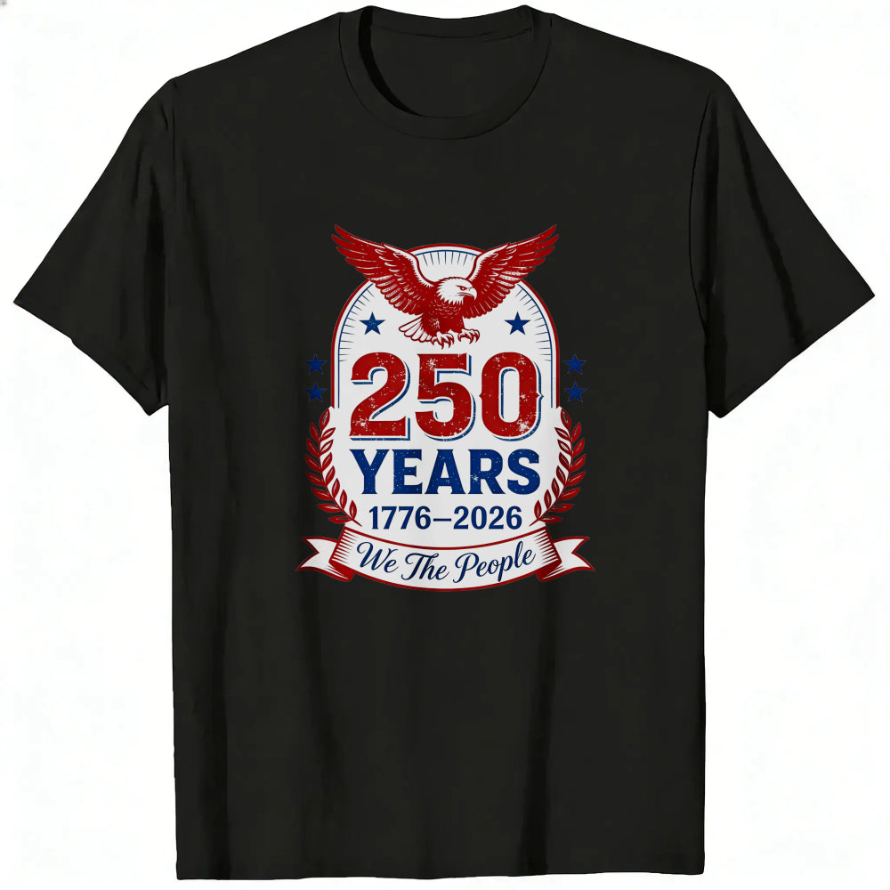 Patriotic American Eagle 250 Years 1776 2026 We The People Classic T-Shirt