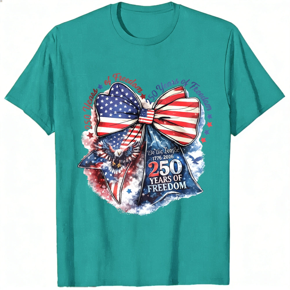 Patriotic American Flag Eagle Design Classic T-Shirt 250 Years United Since 1776